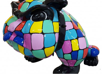 Designer figurine statue modern figures decoration dog garden sculpture sculptures